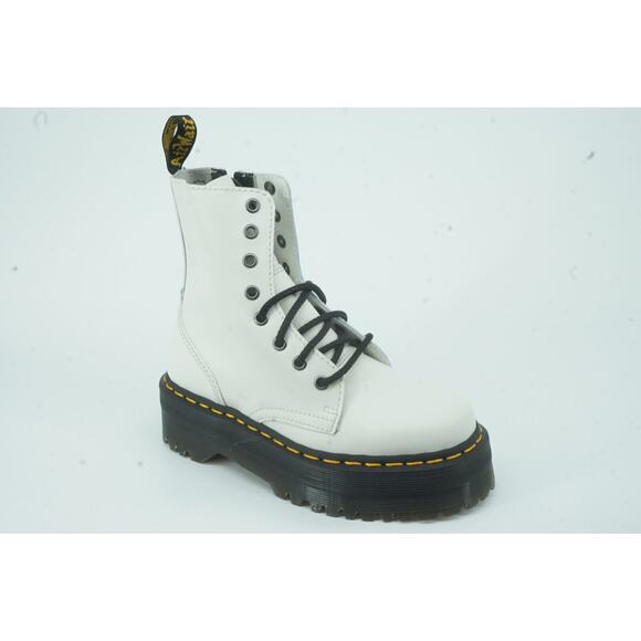 Doc Martens Jadon Platform White combat ankle boots size 5 M laces Dr. Womens - Picture 3 of 12
